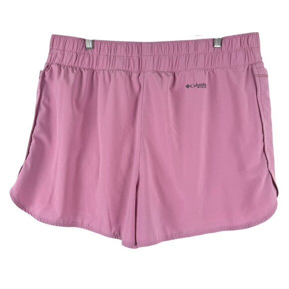 Columbia PFG Tidal Light Lined Shorts Womens‎ 2XL Pink Omni-wick NWT SS-1751 - Picture 4 of 12